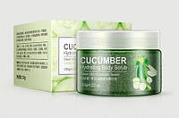 Скраб для тела BIOAQUA Body Scrub Cucumber с экстрактом огурца увлажняющий 120 г BQY8631