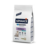Сухий корм для котів Advance Cat Sterilized Hairball 1.5 кг. виведення шерсті у стерилізованих котів, з індичкою