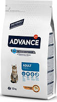 Сухий корм для котів Advance Cat Chicken & Rice 1.5 кг. з куркою та рисом для дорослих котів і кішок
