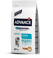 Сухий корм для котів Advance Cat Kitten 10 кг. для кошенят, а також для вагітних і годуючих кішок.