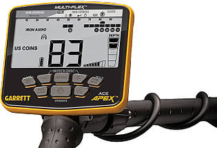 Металошукач грунтовий Garrett ACE Apex Standard, Металодетектор Garrett Ace Апекс, фото 3