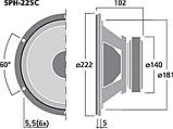 Monacor SPH-225C, фото 2