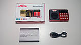 Радіоприймач Peryom M-123, FM 87-108 Mhz, USB/microSD, mp3, акумулятор 18650, фото 11
