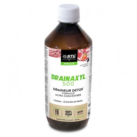 Комплекс STC Драйнаксил 500 Червоні фрукти - Зниження об’ємів і ваги, детоксикація STC Nutrition,500 мл