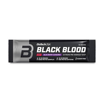 Передтренувальний комплекс BioTech Black Blood Caf+ (10 g)