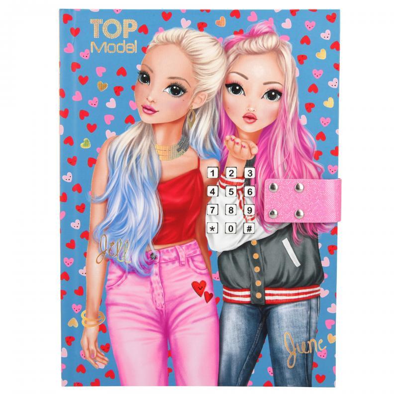 TOP Model щоденник на кодовому замку і з музикою LOVE ТОП Модел by Depesche 11125_A
