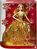 Колекційна лялька Барбі Святкова 2020 Holiday Barbie, фото 2