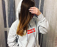 Supreme Худи женская | Кенгуру Суприм