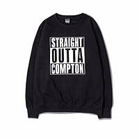 Свитшот черный мужской N.W.A: Straight Outta Compton | Кофта