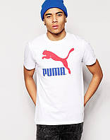 Футболка белая мужская Пума Puma