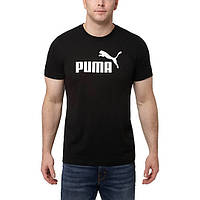 Футболка черная Puma Classic мужская