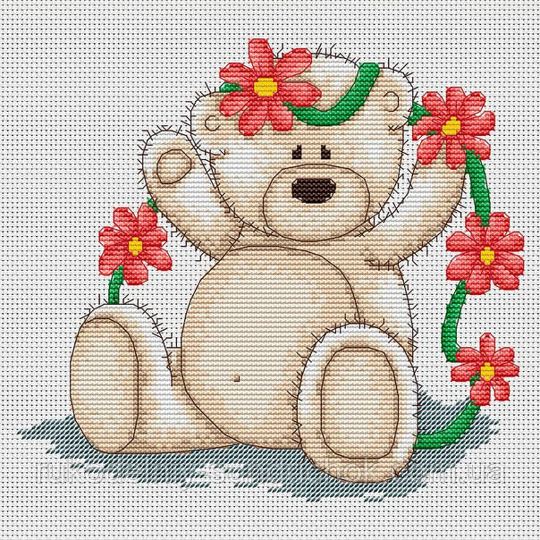 Набір для вишивки хрестом Luca-S B1014 Бьянка, фото 1