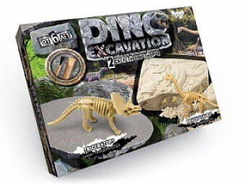 Творчість. Проведення розкопок "DINO EXCAVATION" динозаври (рус/укр) ФР-00007500 G-Rich