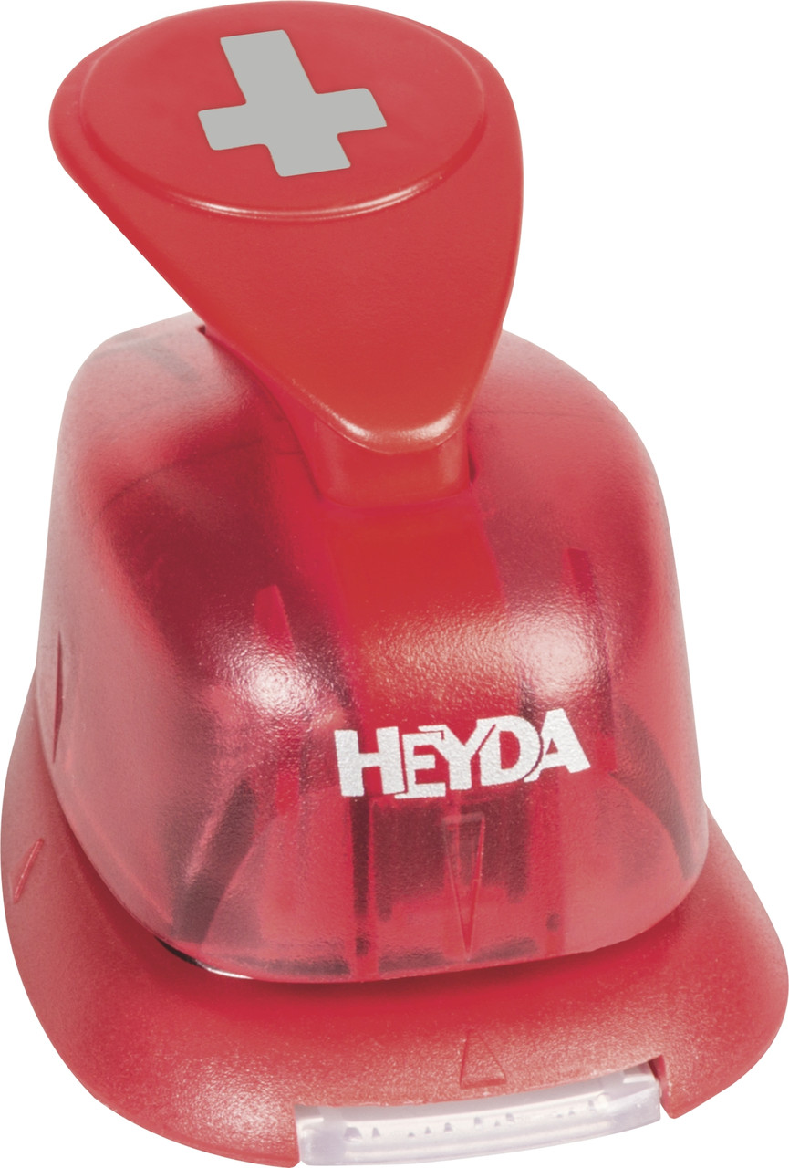 Дирокол фігурний Heyda хрест 1,7 см