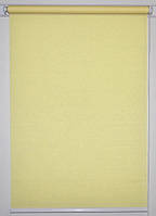 Рулонні штори Льон Жовтий 2072