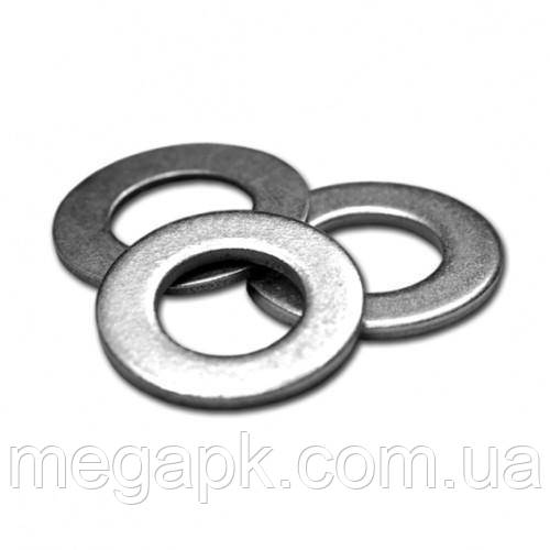 Шайби плоскі М10 неіржавкі din 125, гость 11371-78