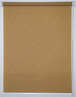 Рулонні штори Льон Коричневий 632