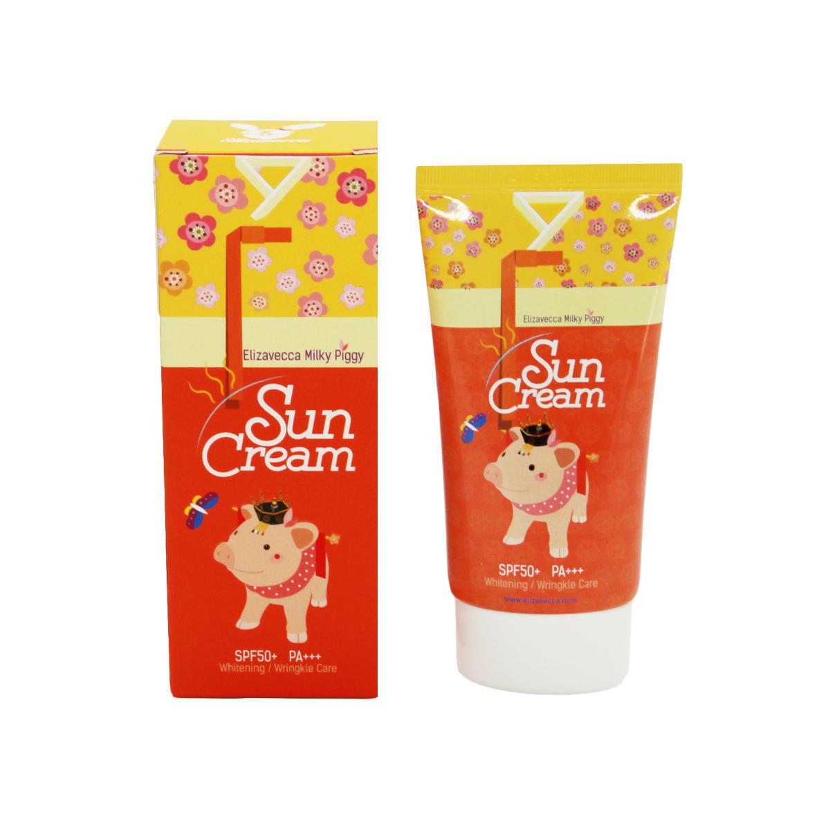 Elizavecca Milky Piggy Sun Cream SPF50 Солнцезащитный крем, 50 мл
