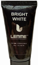 Полігель (акригель) Lemme Bright White — яскраво-білий, 30 мл