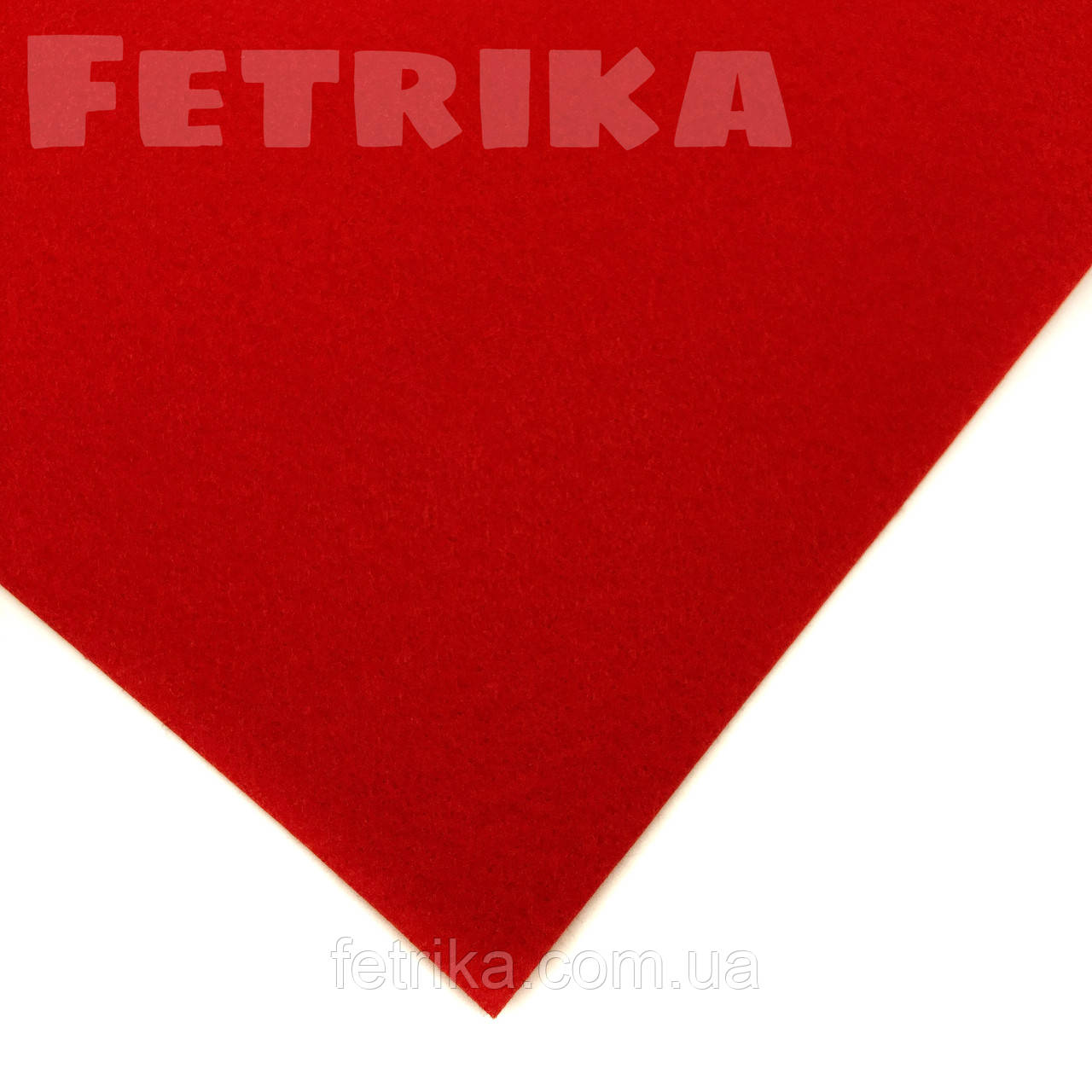Фетр корейський жорсткий 1,2 мм, 20*30 см, АЛИЙ, № 911, фото 1