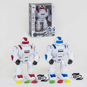 Робот на радіокеруванні 9892 (12) Play Smart, 2 види, стріляє, ходить, підсвічування, танцює, в коробці