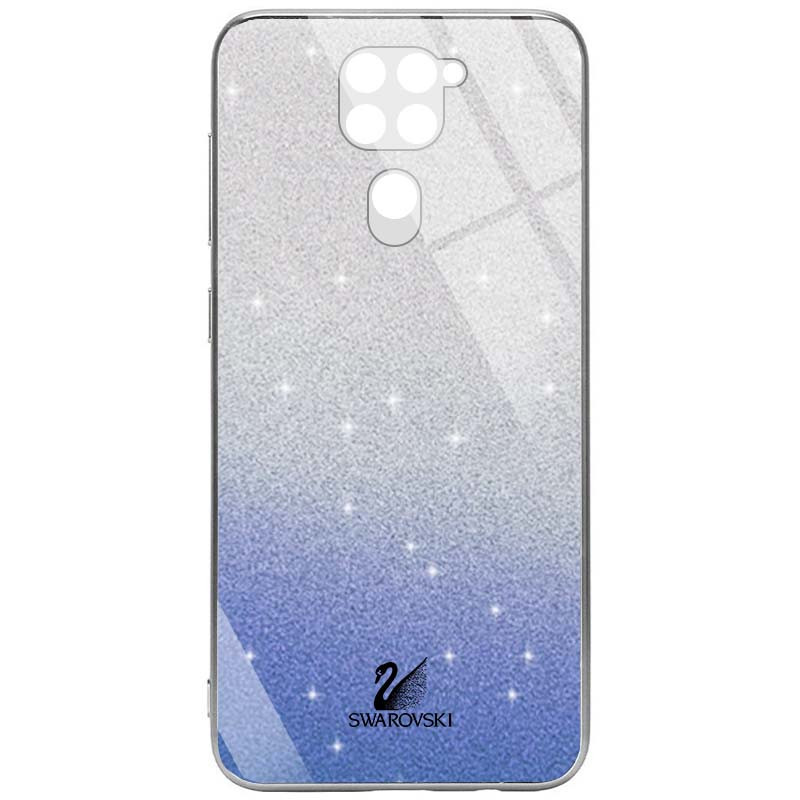 TPU+Glass чохол Swarovski Full Camera для Xiaomi Redmi Note 9 / Redmi 10X