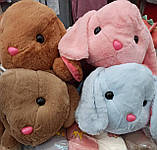 Плед іграшка кролик і подушка 3в1, фото 3