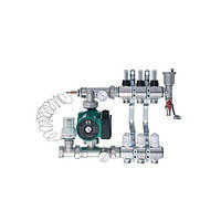 Коллектор для водяного теплого пола Eco Tehnology в сборе с насосом 3 выхода (bd00094)
