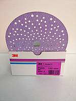 Абразивний диск 3M Hookit 334U, коло діам. 150 мм, P600