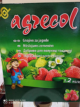 Добриво Agrecol для полуниці та суниці, 1.2 кг
