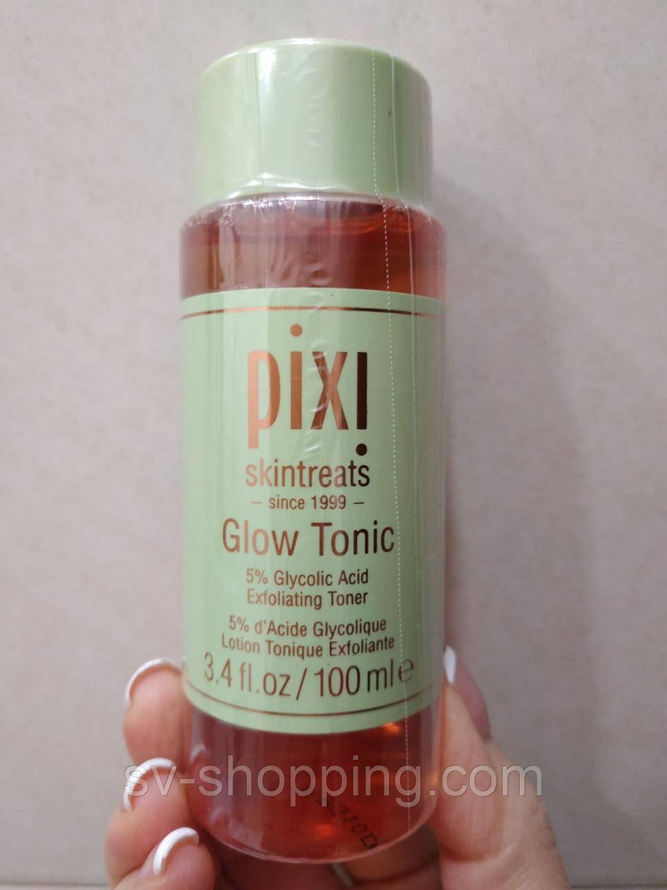 Тонік із гліколевою кислотою PIXI GLOW TONIC GLYCOLIC ACID 5%, 100 мл