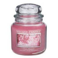 Арома свеча ТМ Village Candle Цветение сакуры (время горения 105 часов)