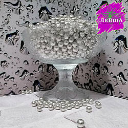 Кульки дзеркальні, срібні. Діаметр: 7 мм. 100 гр.