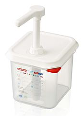 Диспенсер для соуса 17.6х16.2х19см/2.6л из полипропилена Araven