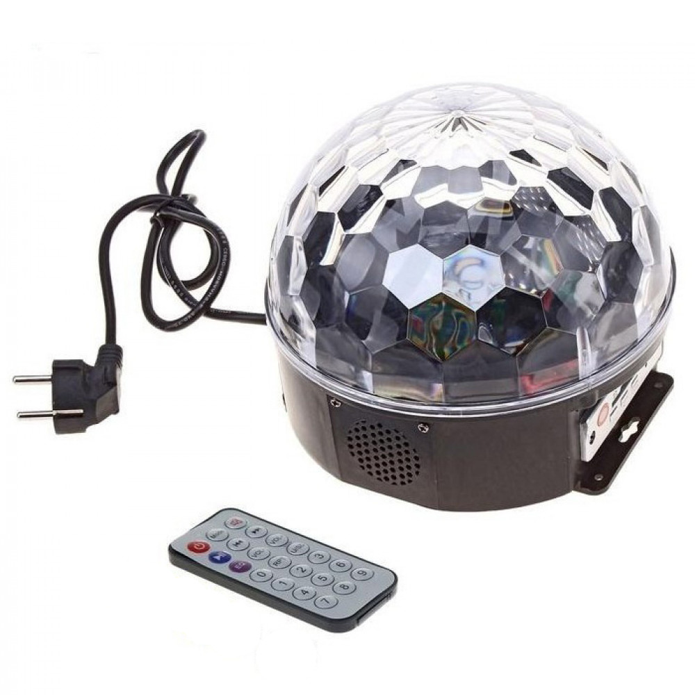 Світлодіодна диско куля LED Crystal Magic Ball Light M6