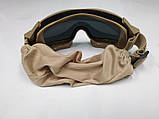 Захисні окуляри балістичні окуляри-маска ESS PROFILE NVG, фото 5