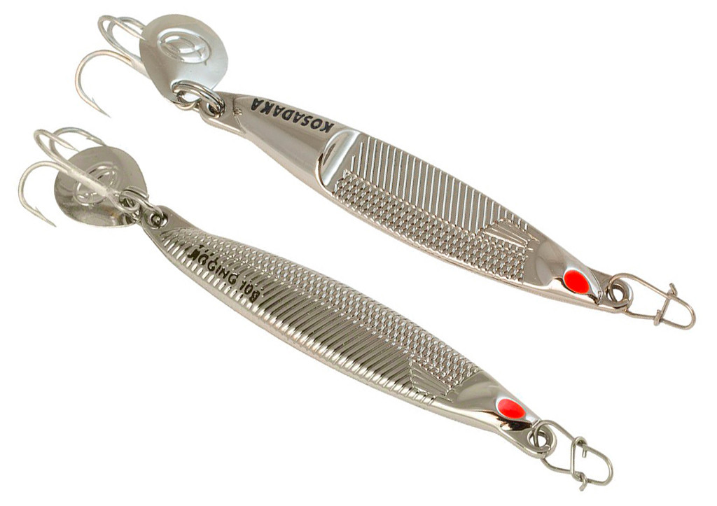 Пількер Kosadaka Fast Jig Silver FAST-10S, 65мм, 10г