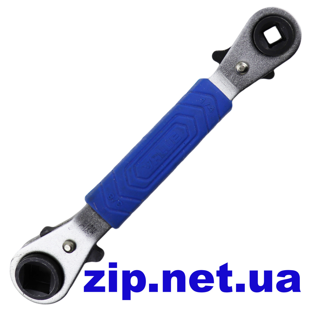 Ключ трещотка Value VRT 201 (1/4, 3/8, 3/16, 5/16)