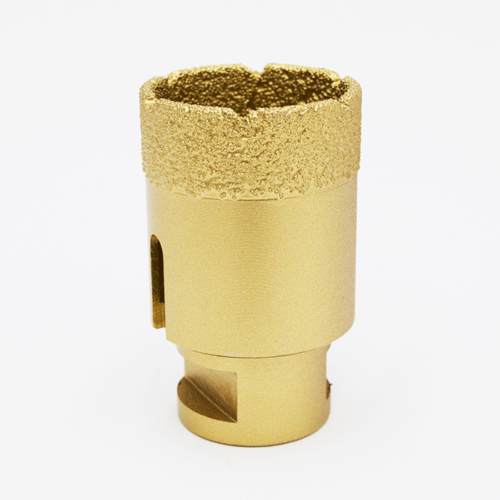 Коронка алмазна 40 мм TCCN на КШМ (болгарка) (М 14) вакуумного спечення по керамограніту