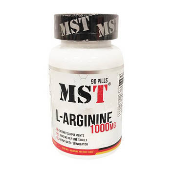 Амінокислота Л Аргінін MST L-Arginine 1000 (90 pills)