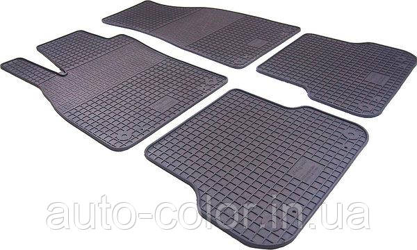 Килимки гумові для Audi A4 (B-6) 2001-2004 кт-2шт. (POLYTEP) передні