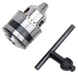 Патрон для дрилі 3/8" Ø0.6-6.5 мм з ключем