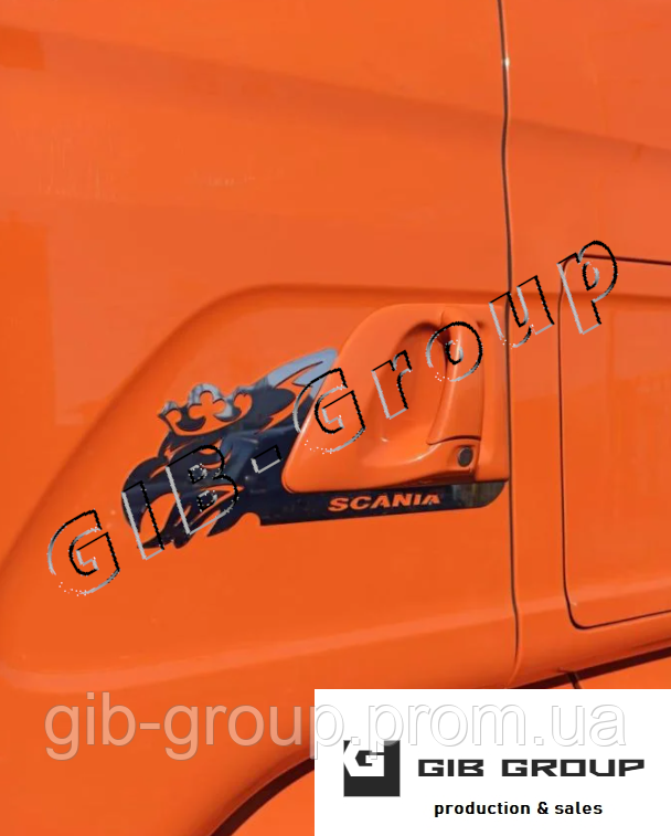 Окантовка дверних ручок для Scania