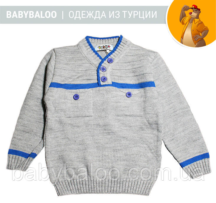 Кофта змійка на гудзиках підлокітник (від 1 до 3 років)  - арт. 1313815081