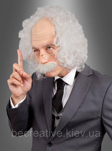 Перука професора з аксесуарами