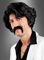 Чоловіча карнавальна перука з бородою в стилі 70-х