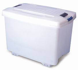 Контейнер с крышкой прямоугольный 70.5х46.5х48см/90л из полиэтелена Araven