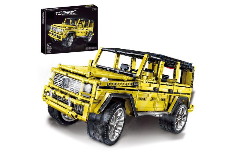 Конструктор Zhe Gao QL 0415 "Внедорожник Mercedes G63" G-Класс Crazy Color, 2470 деталей.