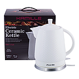 Чайник електричний, керамічний, 1.5 л. KM-1725, фото 2