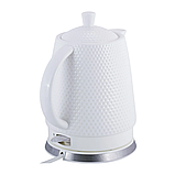 Чайник електричний, керамічний, 1.5 л. KM-1725, фото 5